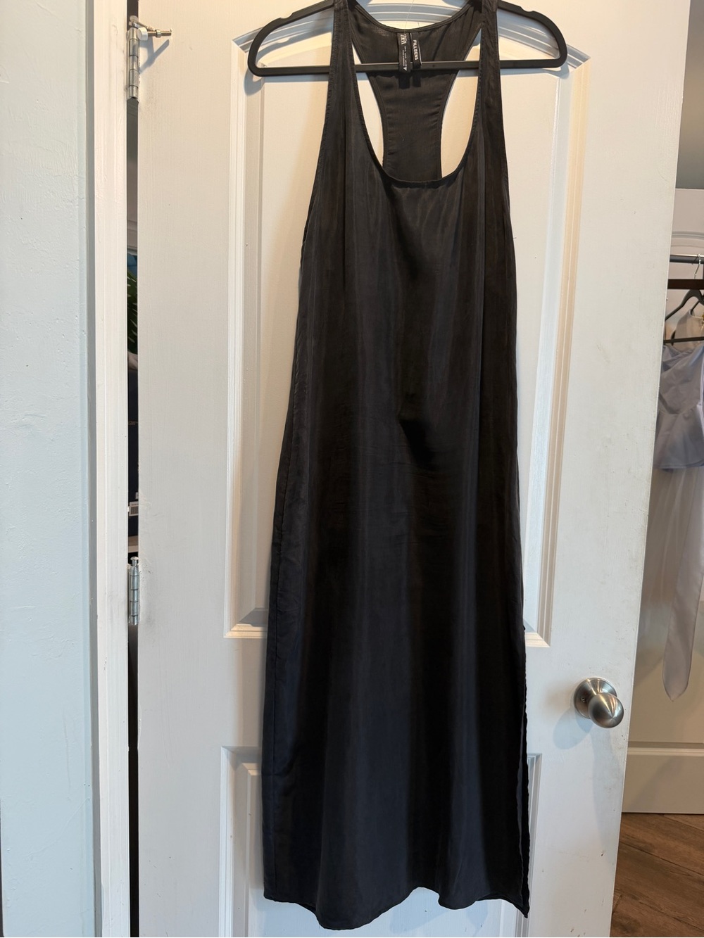Zara Black Racerback Maxi Dress - Picture 5 of 5